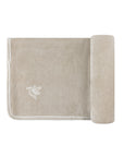 Velour Embroidered Bird & Butterfly Collection - Blanket