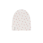 Floral Pink Dot Beanie