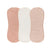 Floral Pink Muslin Burp Cloth