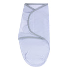 Grey Stripe Adjustable Swaddle Blanket
