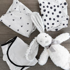 Grey abstract stars collection