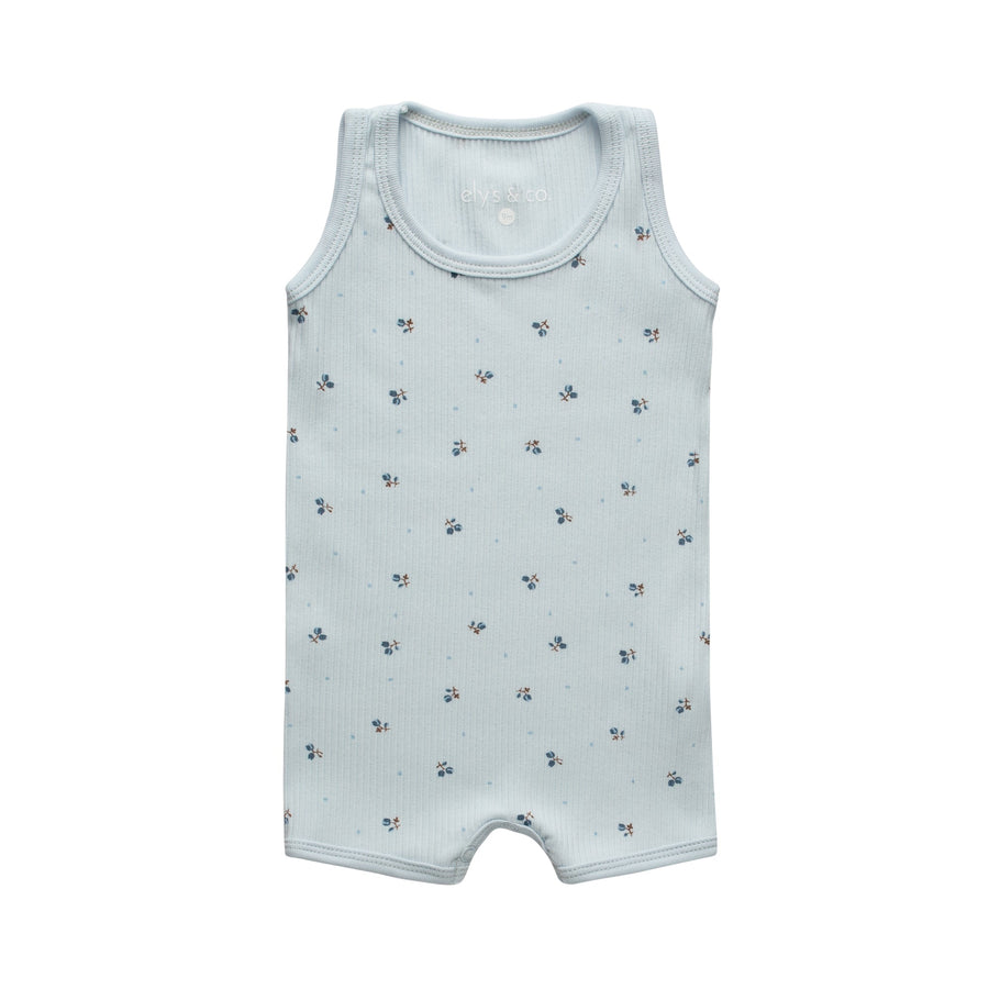 Ribbed Cotton - Tulip Collection - Tank Rompers