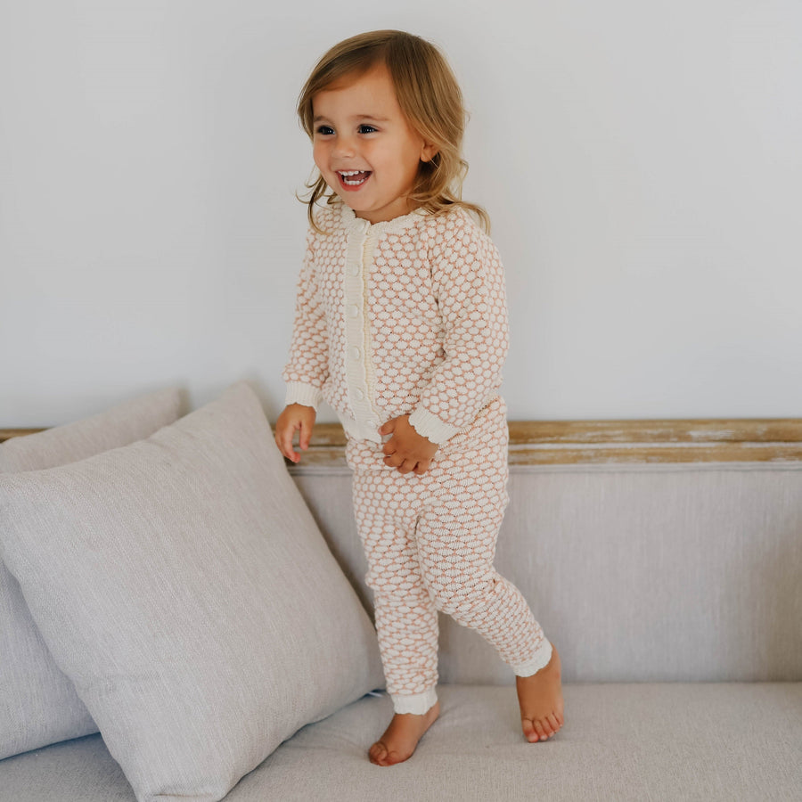 Popcorn Knit Collection- Cardigan