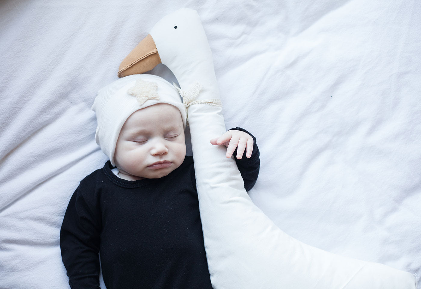 Newborn Hospital Hats - Whites