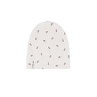 Ivory/Plum Berry beanie