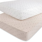 Ivory Sage Floral Crib Sheet Set