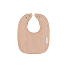 Light pink terry Muslin bib