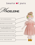 Hearts of Yarn Madeleine Ballerina Doll