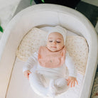 Muslin Burp Cloth Floral Pink