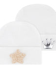 Newborn Hospital Hats - Whites