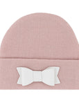 Newborn Hospital Hats - Pink & White