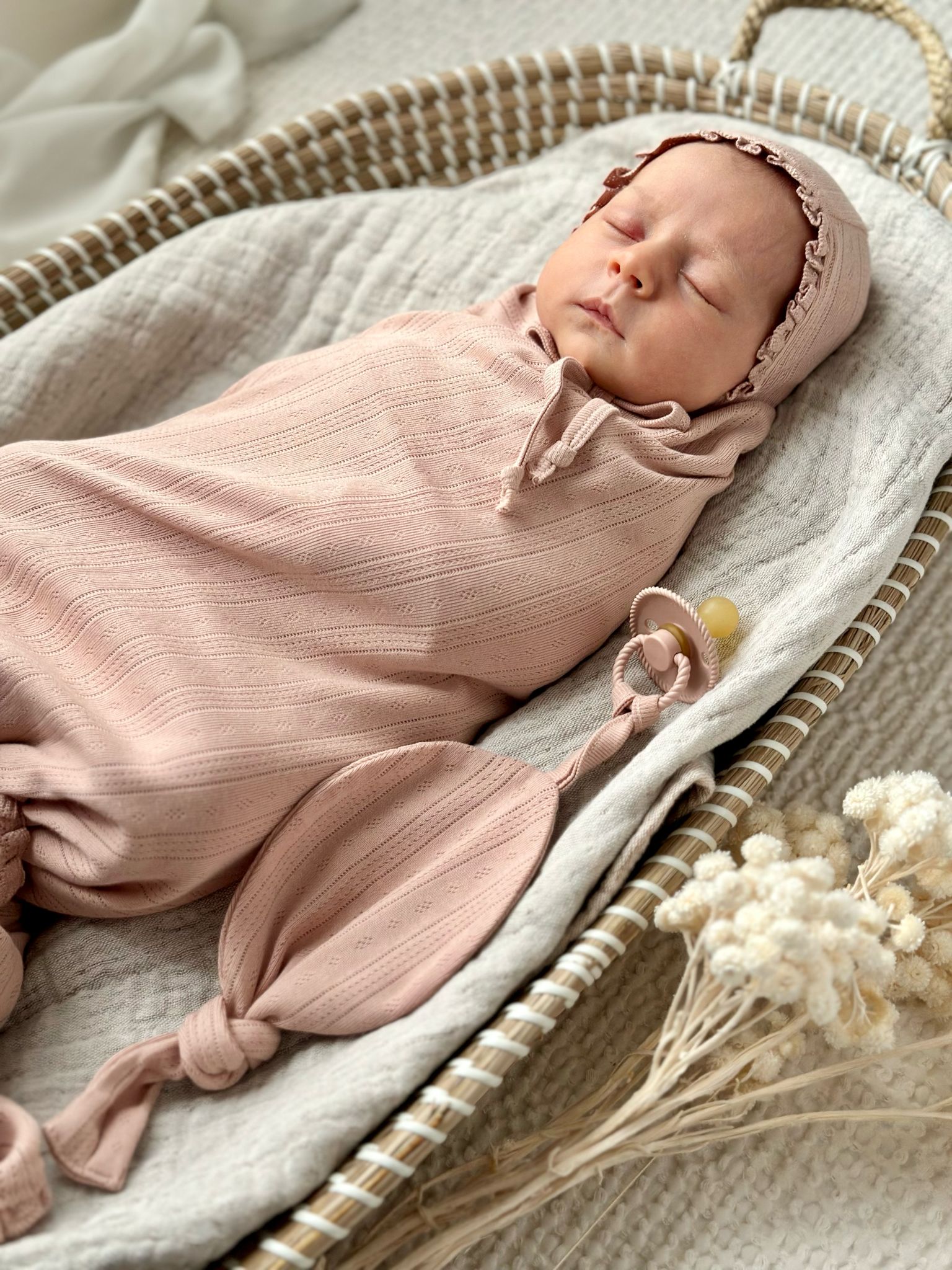 Pink swaddle collection