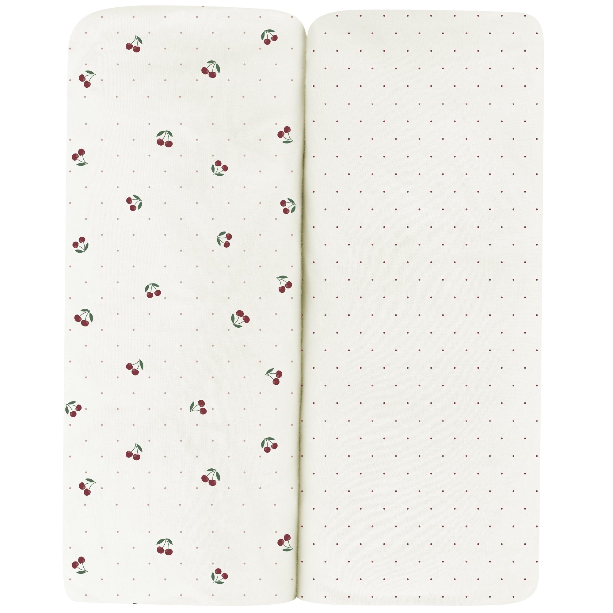 Red Cherries Crib Sheet Set