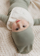 Sage Ribbed Cardigan Set