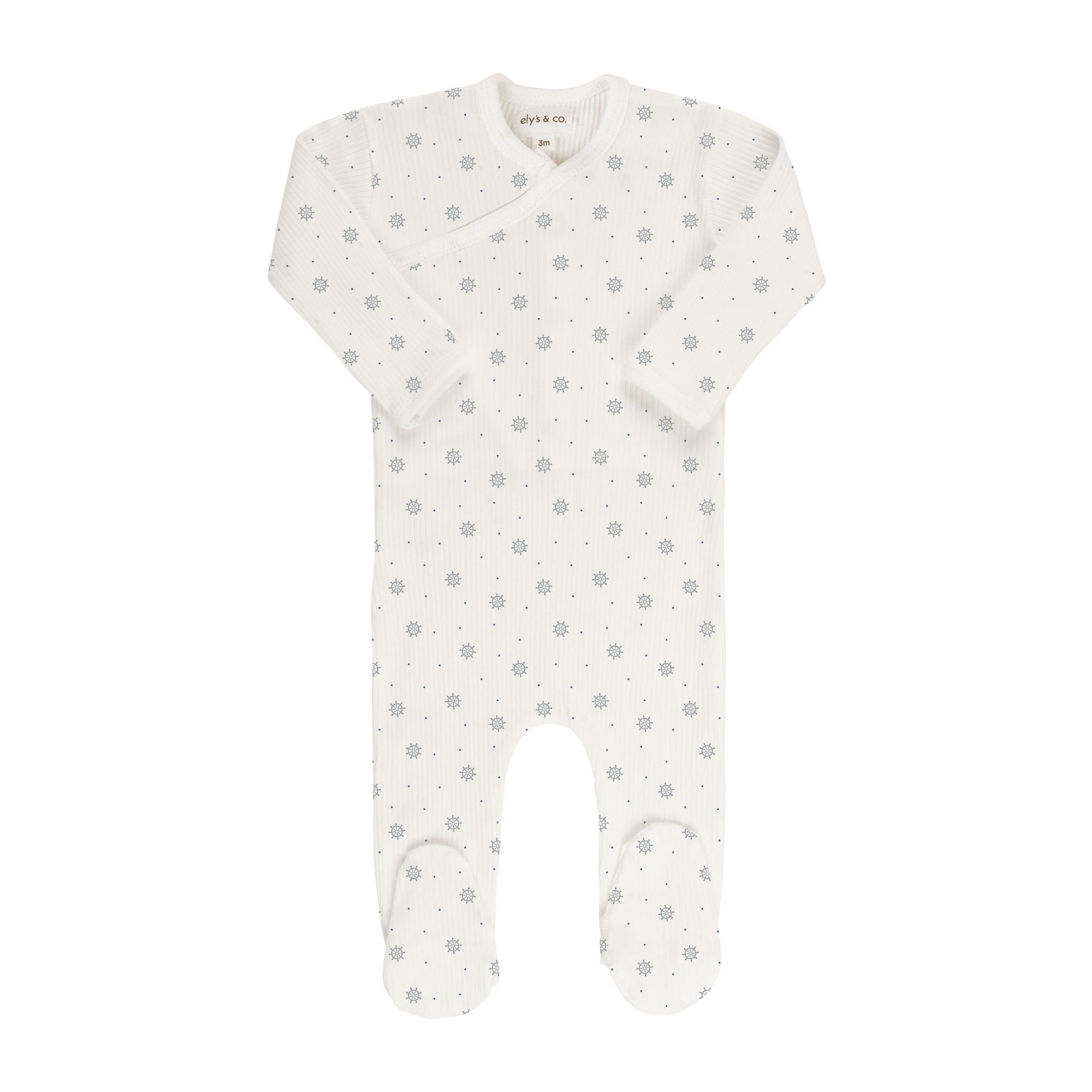 Sailor Zipper Footie