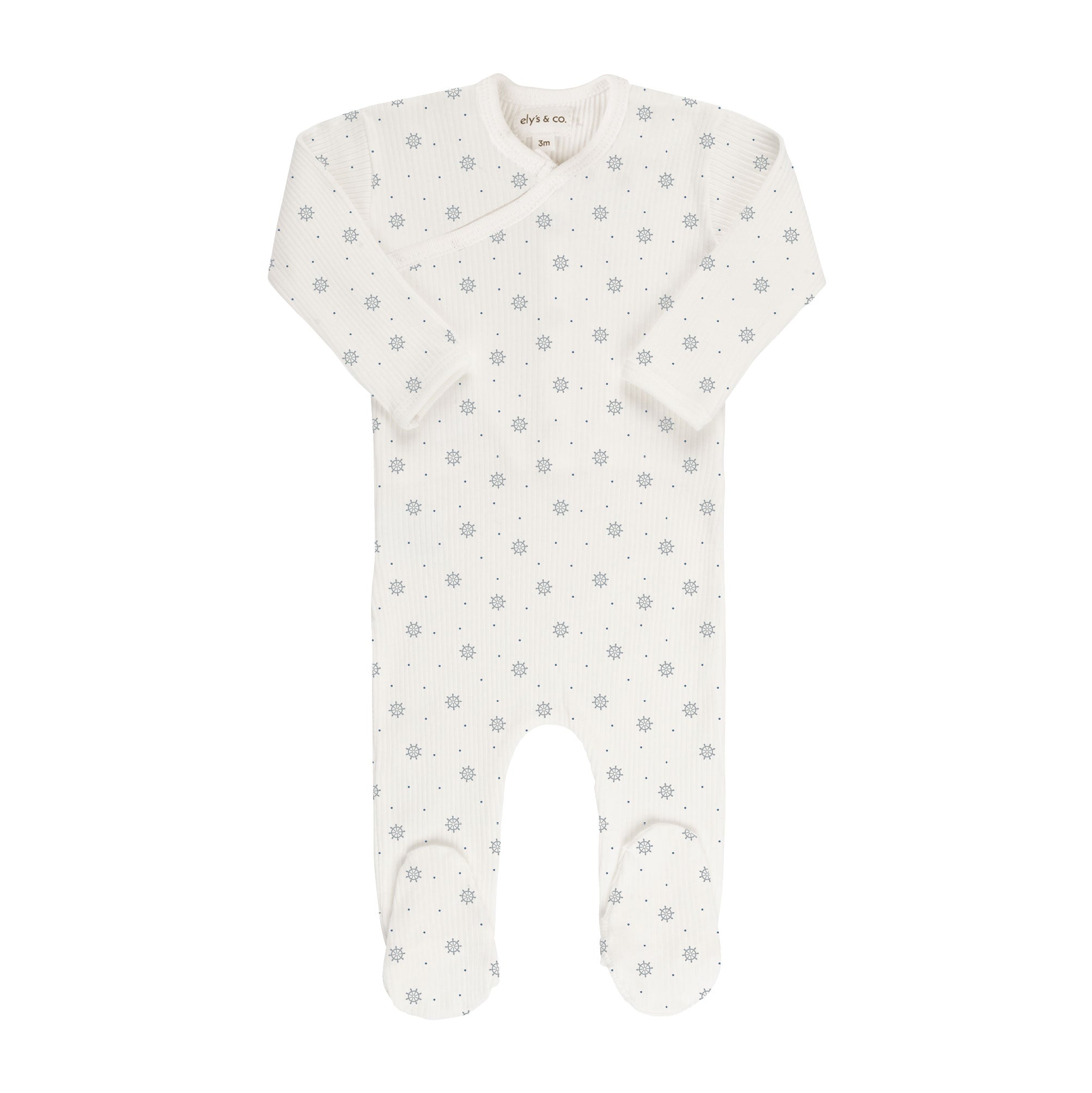 Sailor Zipper Footie