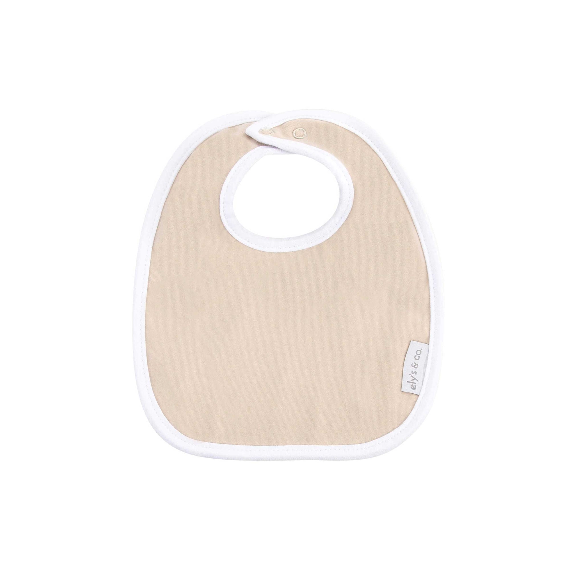 Tan Jersey Terry Bib