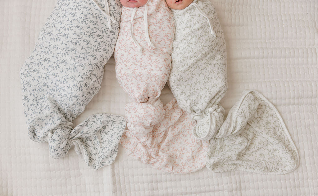 Vine Pattern collection Muslin Swaddles 47&quot;