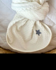 Cotton - Embroidered Heart and Star Collection - Blanket