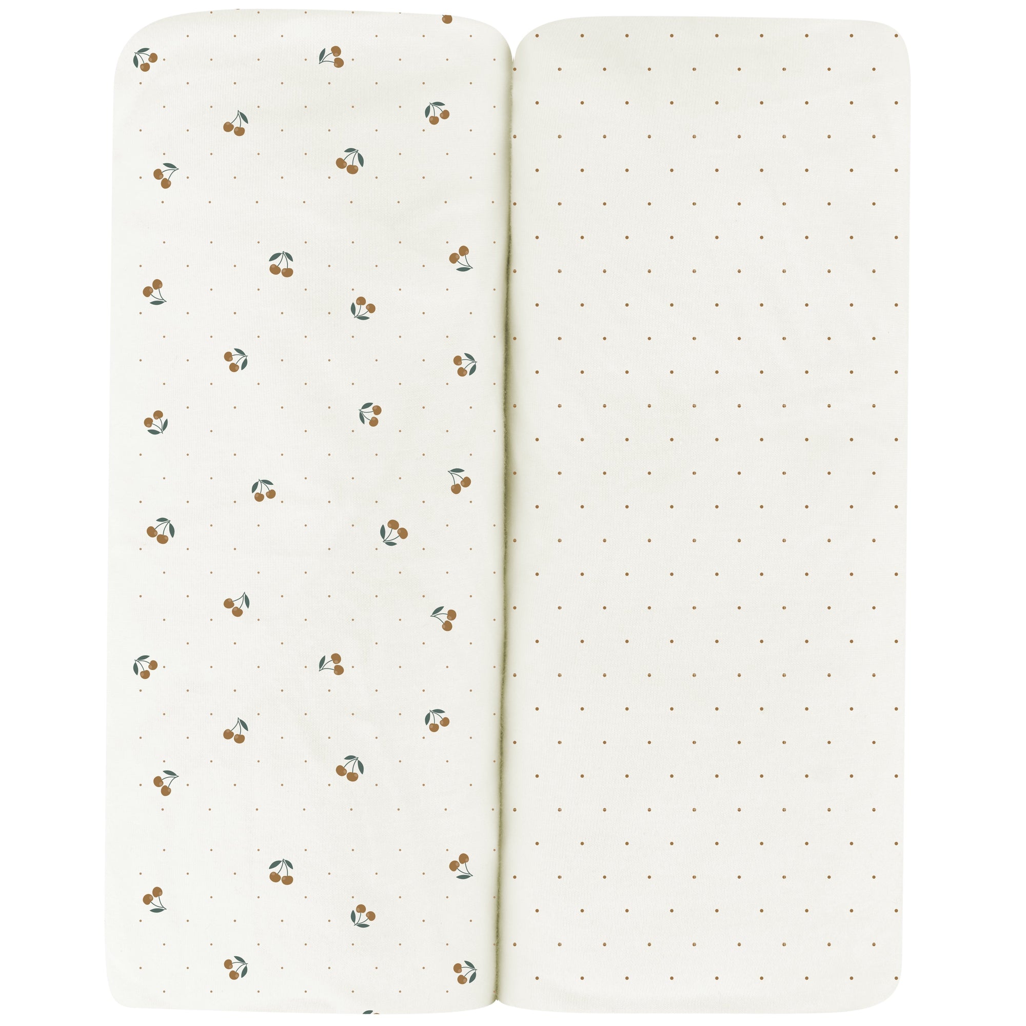 Yellow Cherries Crib Sheet Set
