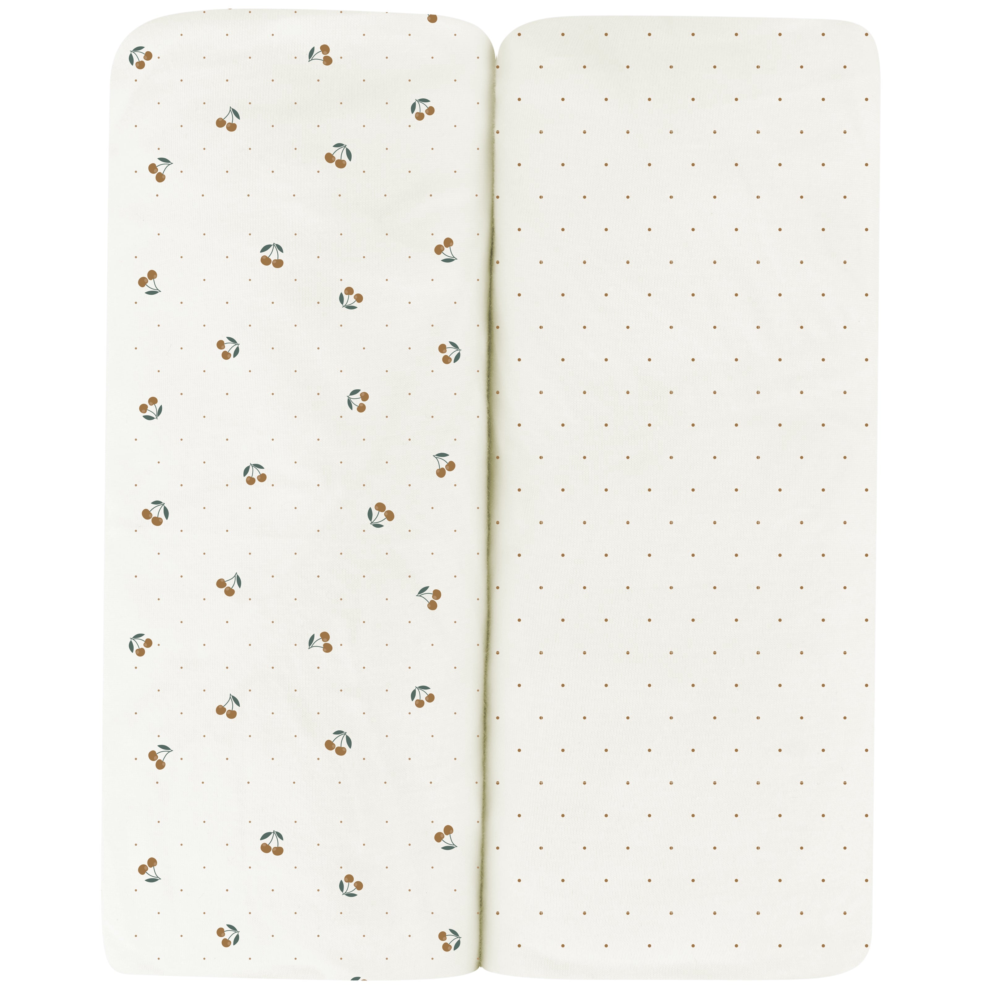 Yellow Cherries Crib Sheet Set