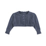 Cable Pointelle Flat Collection - Cardigan