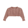 Cable Pointelle Flat Collection - Cardigan