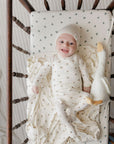 cherry print baby sleepwear