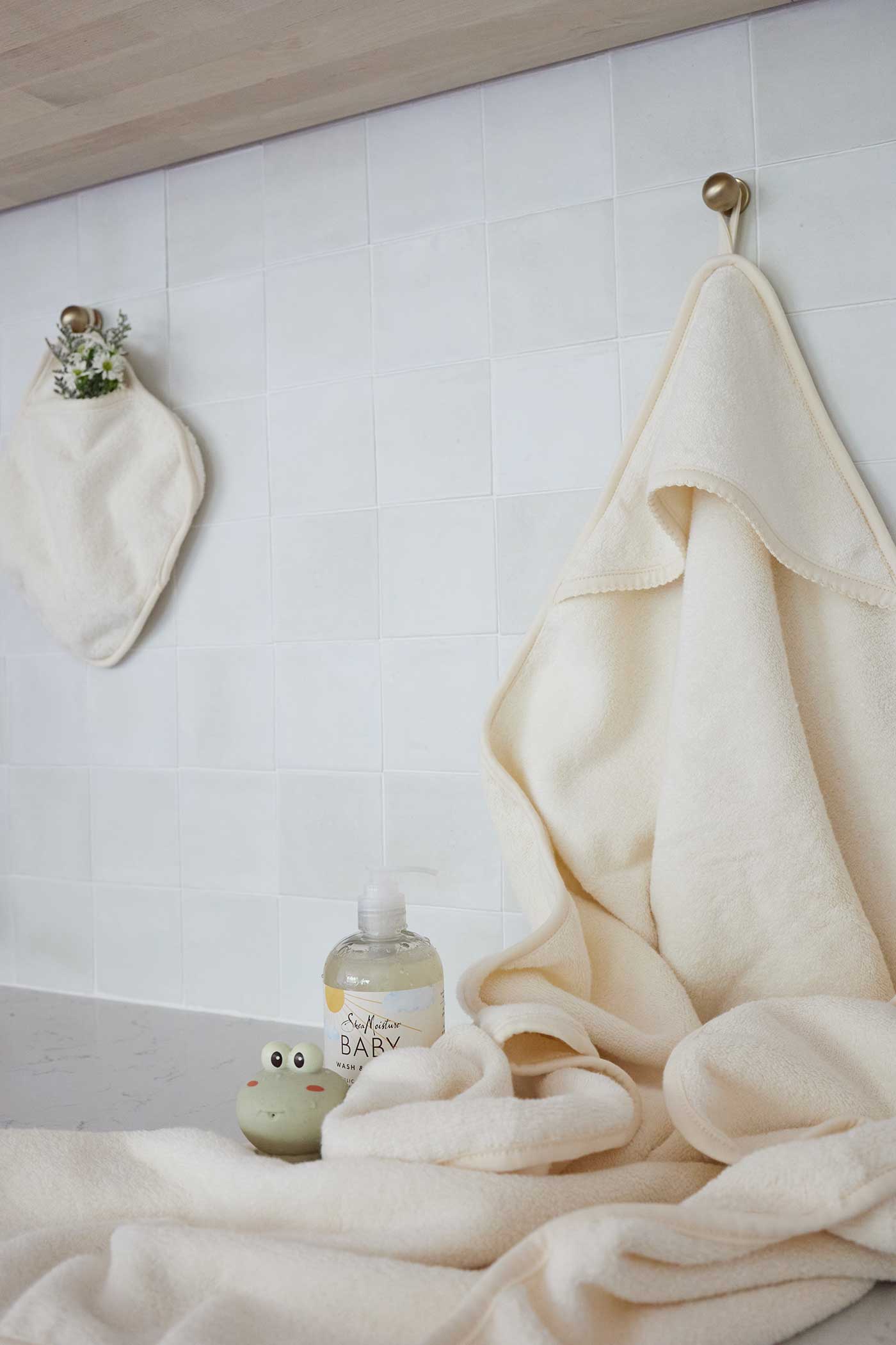 Hooded Towel &amp; Washcloth