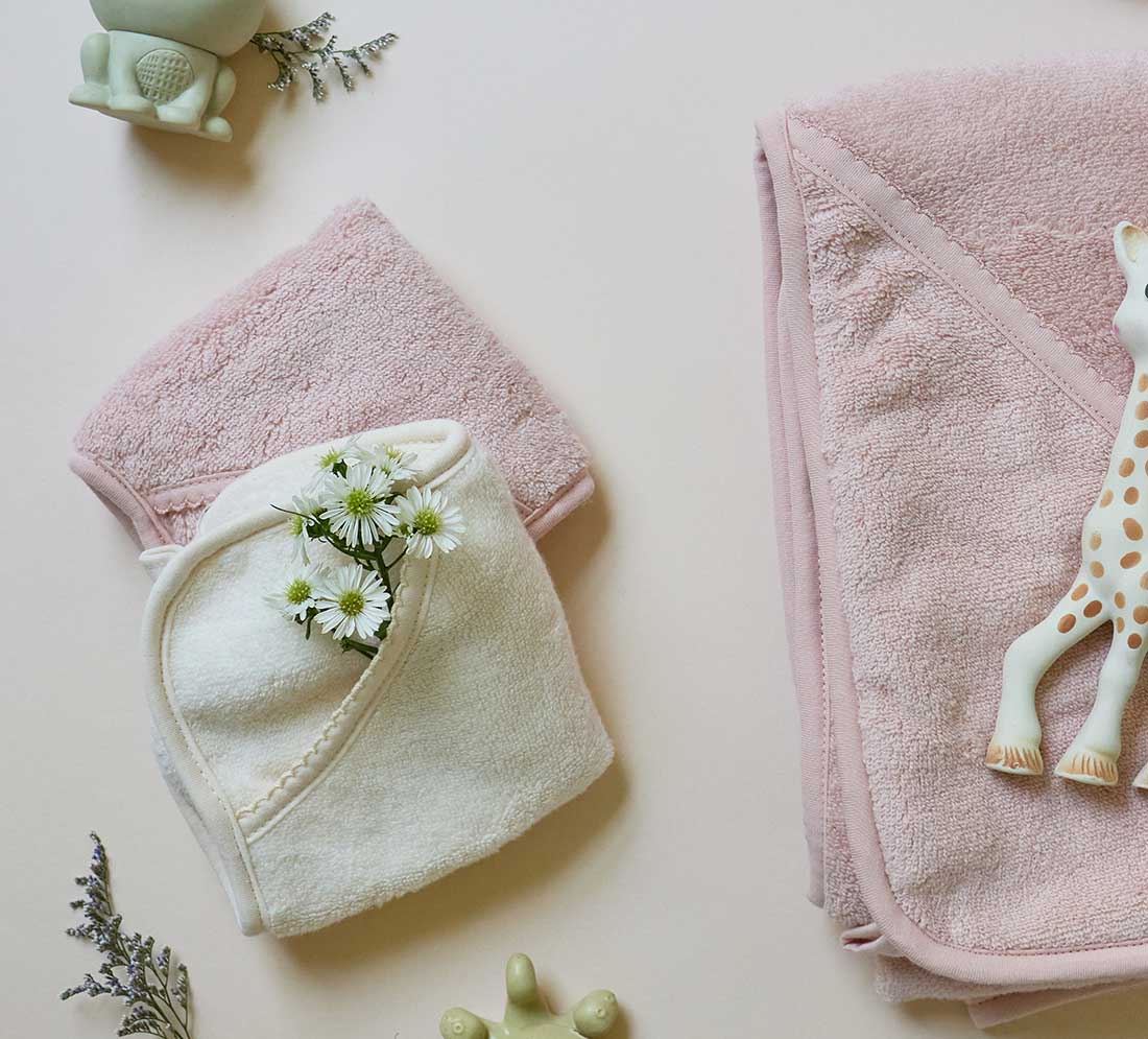 Hooded Towel &amp; Washcloth