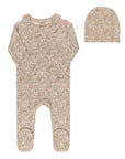 Cotton Liberty Print Collection - Footie + Beanie