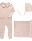 Embroidered Velour Collar Collection - Take Me Home Set