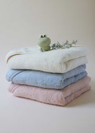 terry washcloths Blue 