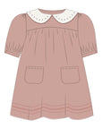 Wave Collection - Tulip Collar 3/4 Dress - WS