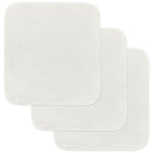 100% muslin cotton Ivory Burp Cloth set