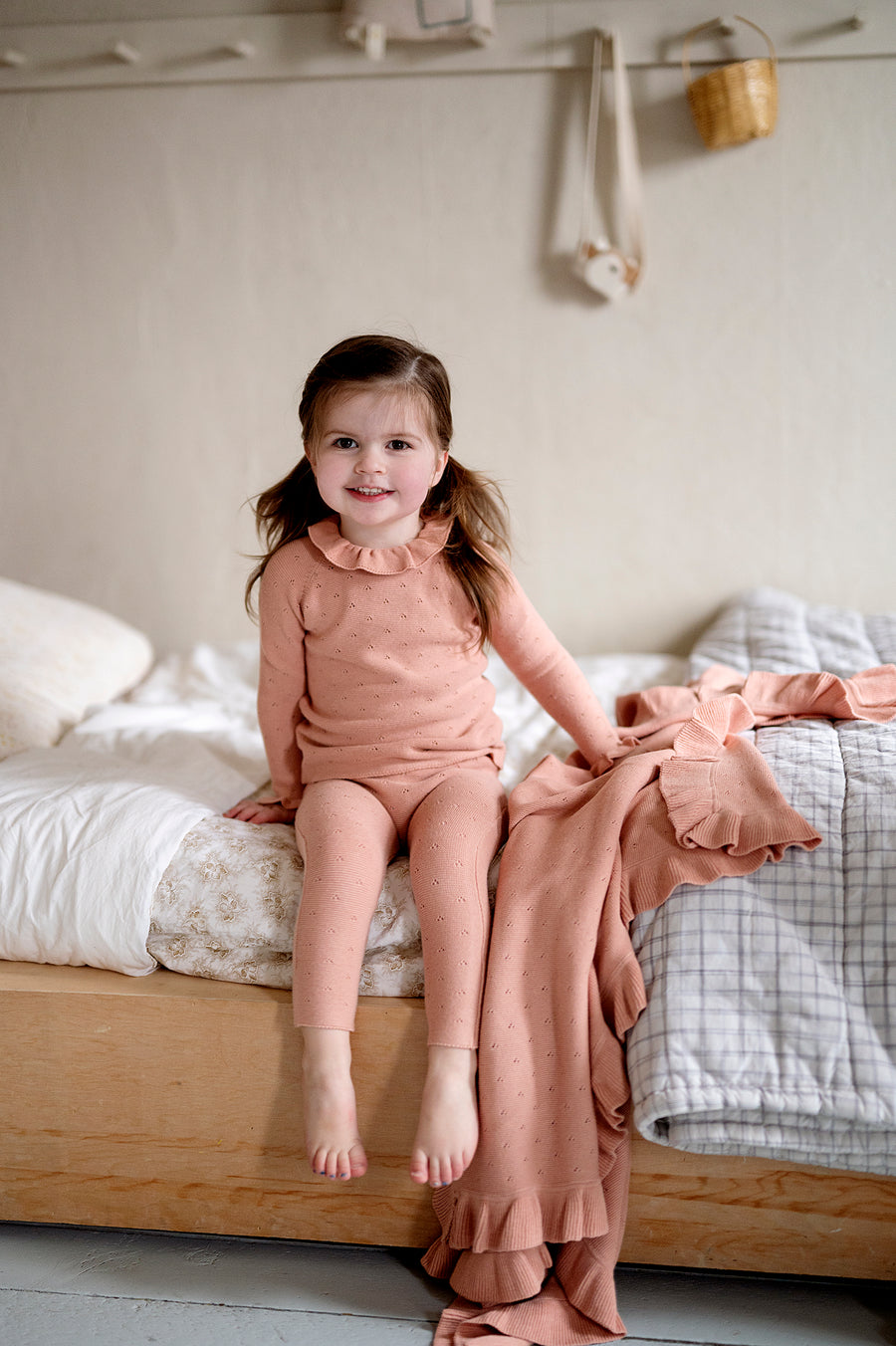 Pointelle Knit Collection - 2 Piece set
