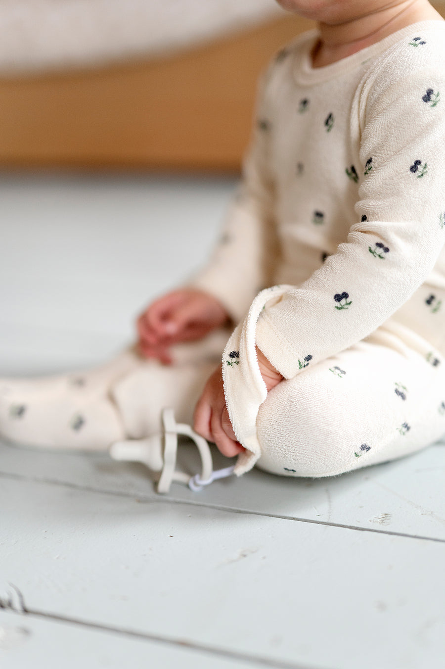 Terry/Ribbed Cotton - Cherry Collection - Paci Clip
