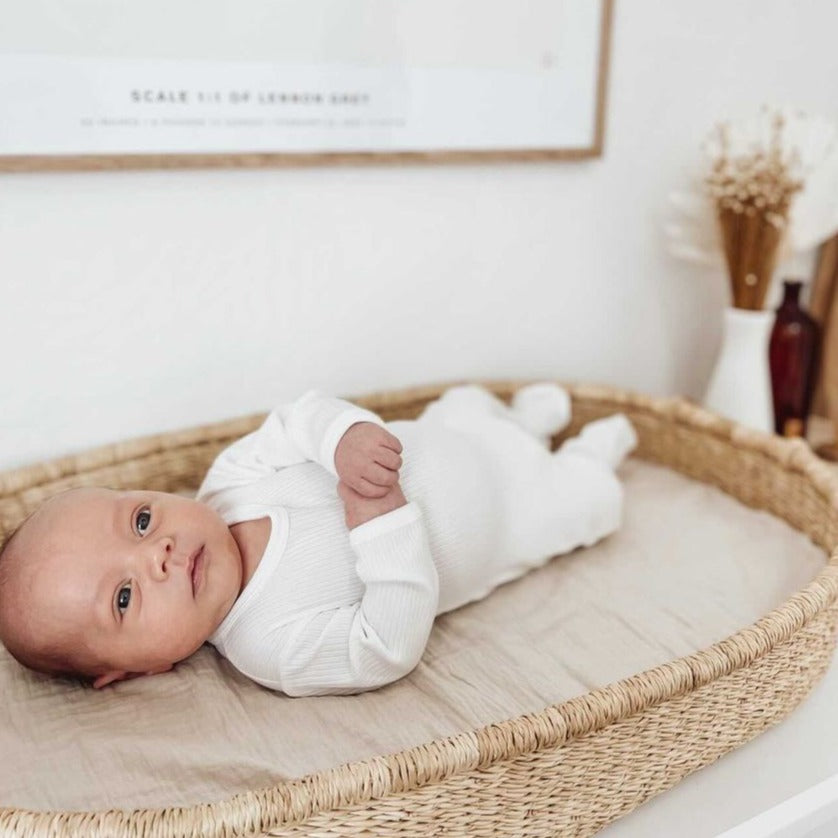Ribbed Cotton - Solid Ribbed Collection Footies