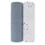 2 Pack Blue Raindrops Cotton Muslin Swaddle Blanket