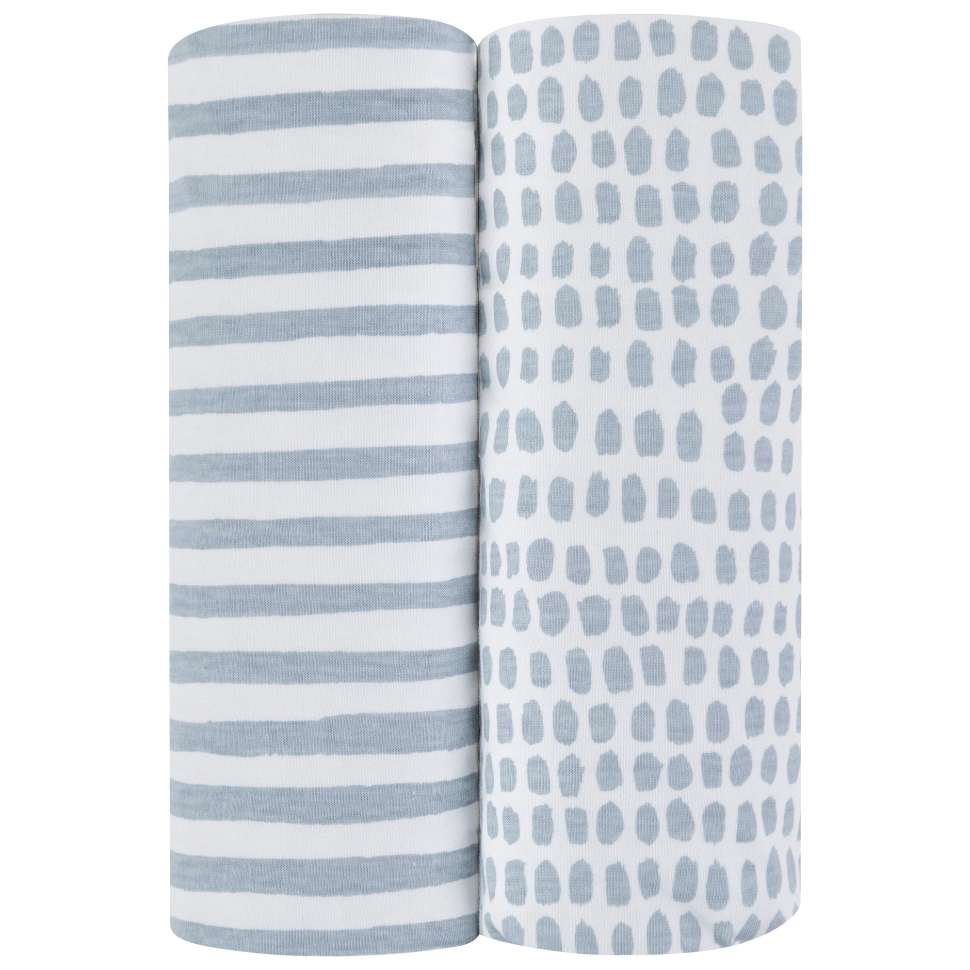 2 pack rolled Blue Waterproof Changing Cover