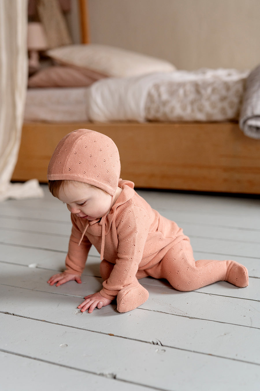 Pointelle Knit Collection - Bonnets