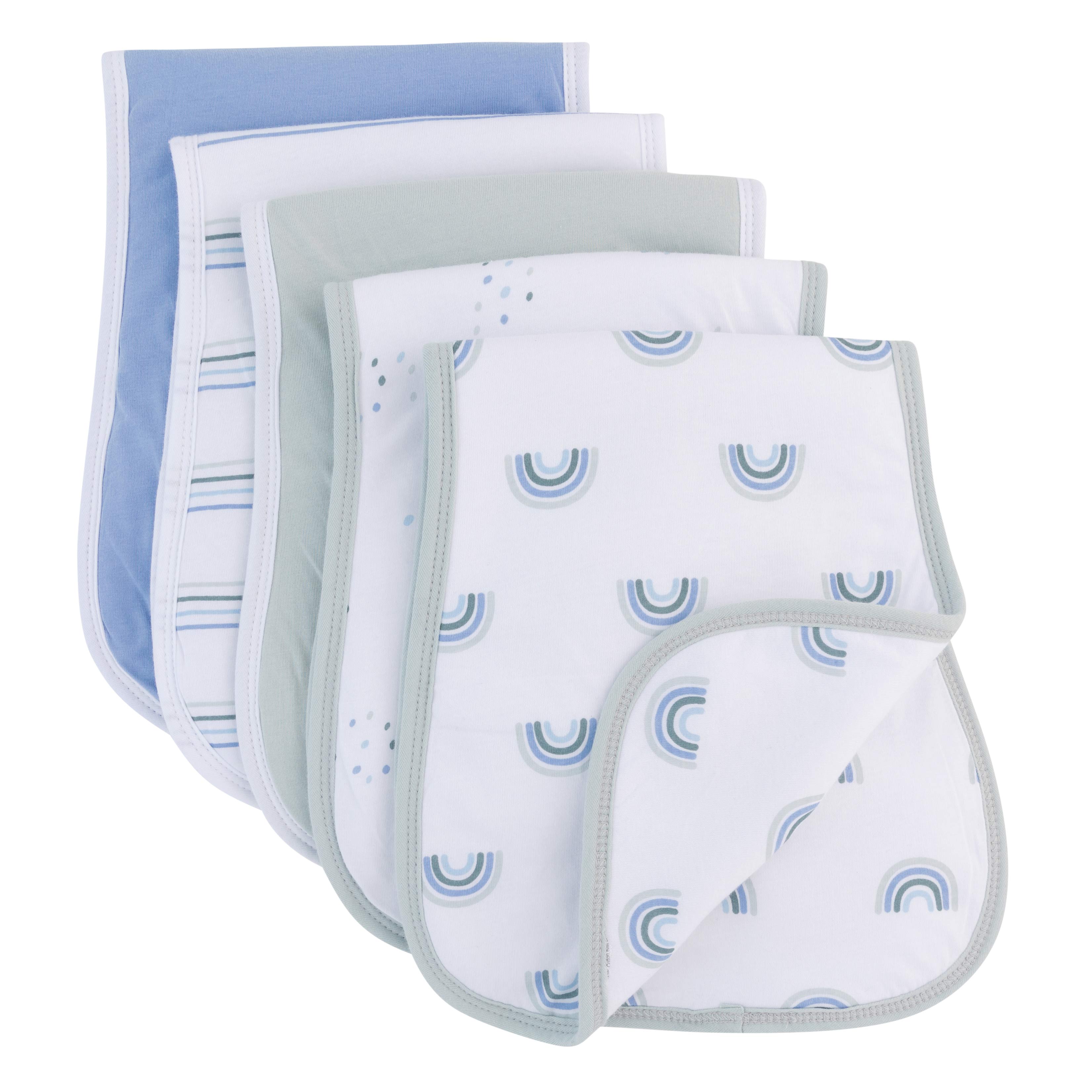 Reversible Burp Cloths