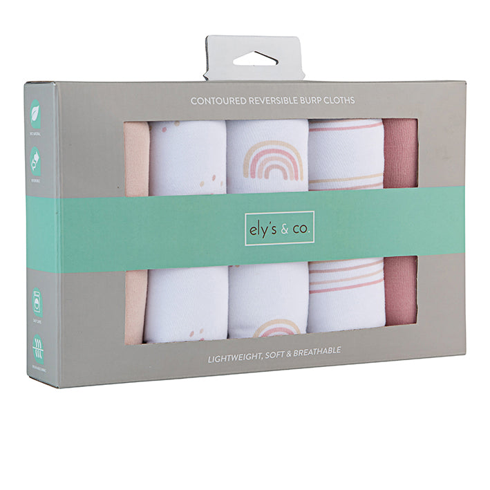Reversible Burp Cloths