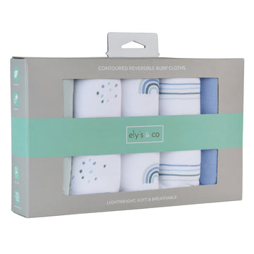 Reversible Burp Cloths