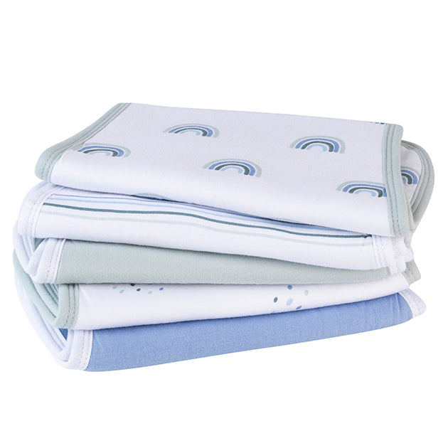 Reversible Burp Cloths