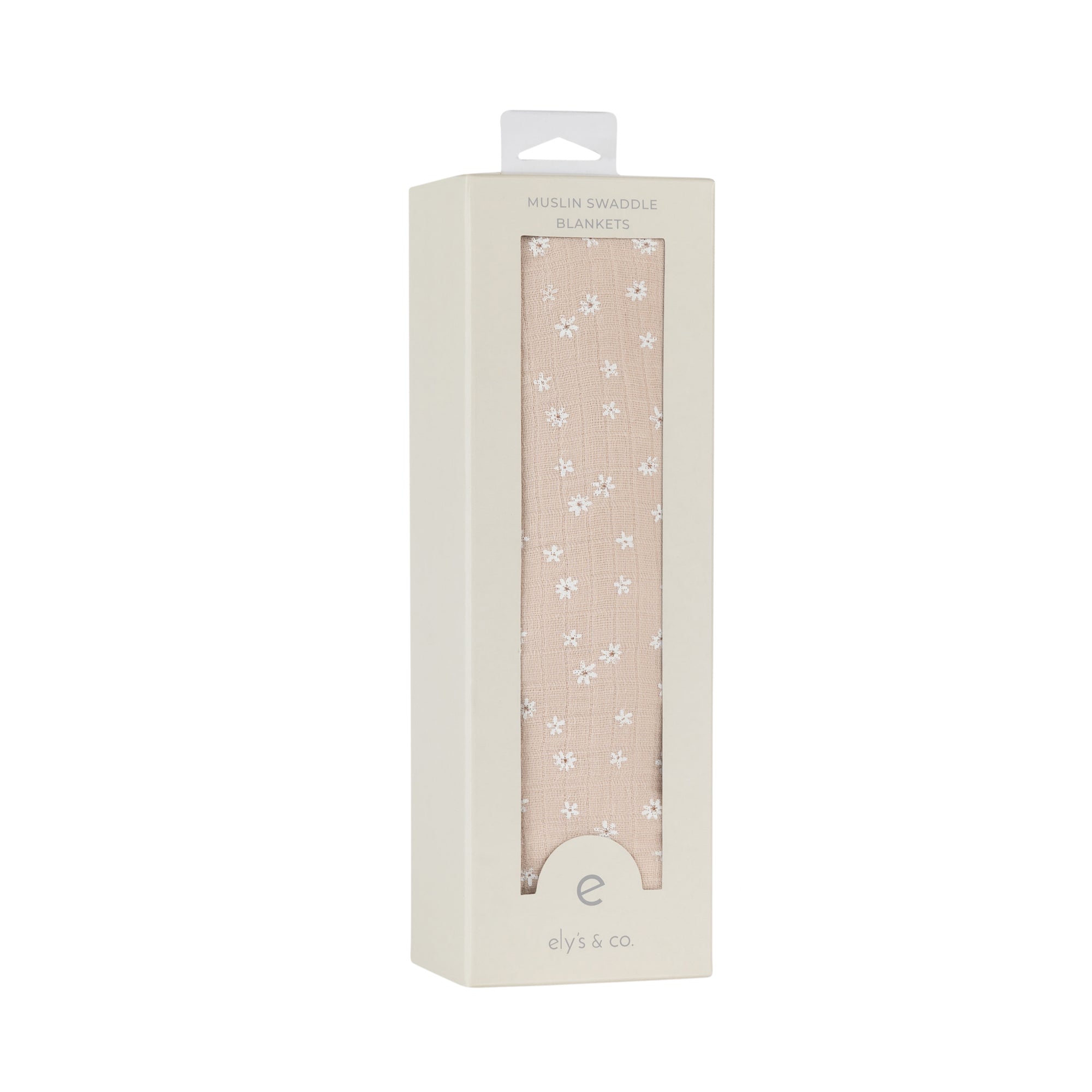 Ely's & Co Single Pack Muslin Swaddles - Ditsy Star Ely's & Co Single Pack Muslin Swaddles - Ditsy Star