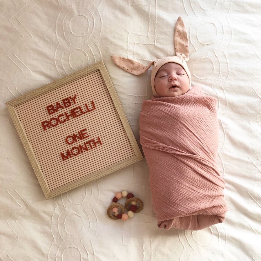 3 Pack Cotton Muslin Swaddle Blanket