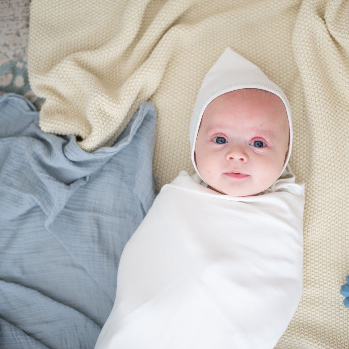 3 Pack Cotton Muslin Swaddle Blanket Ely's & Co.