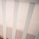 Mauve print Crib Sheet Set hypoallergenic