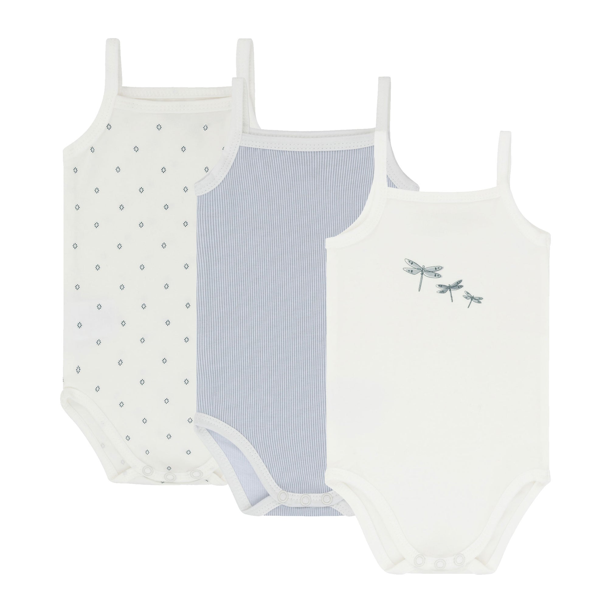 Dragonfly Spaghetti undershirts